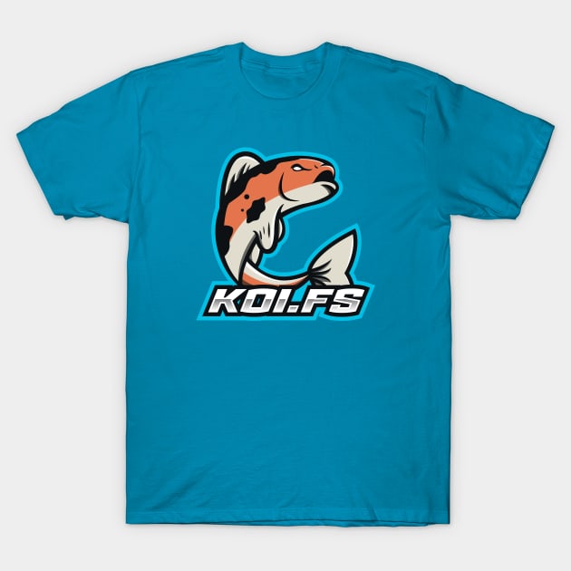 Koi fish T-Shirt by Corvons